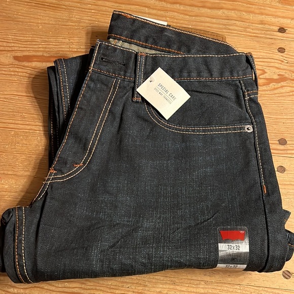 🌸LEVI 514 Slim Straight Mens Jeans 32 waste x 32 Long🌸 - Picture 6 of 6